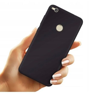 Czarne Etui Do Huawei P8 P9 2017 Matt Obudowa Case