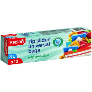 Paclan Woreczki Z Suwakiem 3l - 10 Szt