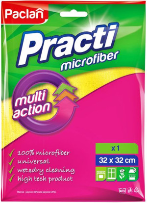 PACLAN PRACTI MIKROFIBRA 1 szt scierka z mikrofibry