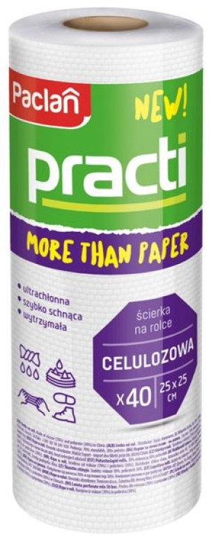 PACLAN Ściereczki Kuchenne Na Rolce 40szt