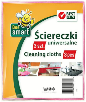 Sciereczki Kuchenne Uniwersalne Bee Smart 3 Szt Paclan