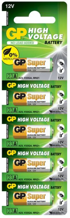 Baterie GP 23AE SUPER ALKALINE 12V 5szt do Pilota