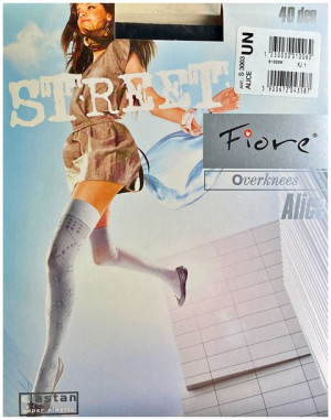 ALICE Zakolanowki WZORY FIORE PLUM
