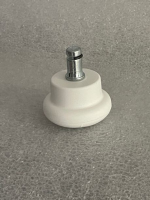 Stopki do fotela krzesła fi 11mm Stopka BIAŁE