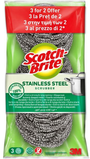SCOTCH-BRITE druciak spiralny 2+1 gratis