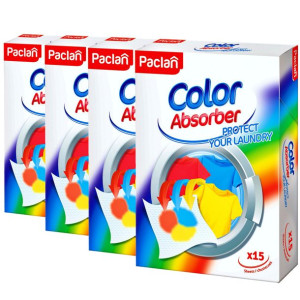 4 x chusteczki wylapujace kolor ABSORBER COLOR 15 SZT