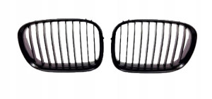 Bmw 5 E39 Grill Nerka Atrapa Czarny 96-00 L+p Kpl