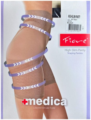 Majtki Wyszczuplajace High-slim-panty R3 Black