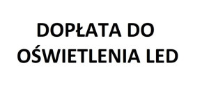 Dopłata do Oświetlenia LED do Meblościanki , Komody BRUNOS