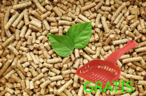 Żwirek Ze Słomy Kot Królik 15kg + Łopatka Gratis