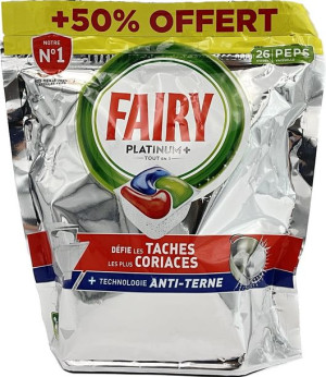 Tabletki do zmywarki Fairy Platinum+ 26szt 403g
