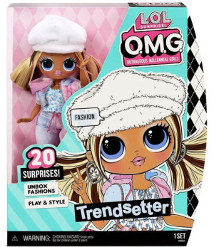 Lalka LOL Surprise OMG Trendsetter 20niespodzianek