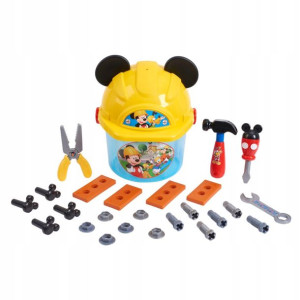Disney Mickey Mouse Wiaderko z narzędziami 29 el