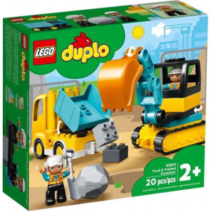 Klocki Lego Duplo Ciężarówka I Koparka