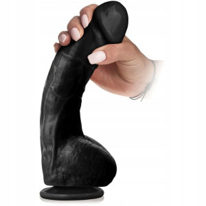 Duży 25 Cm Realistyczny Penis Dildo Z Przyssawką