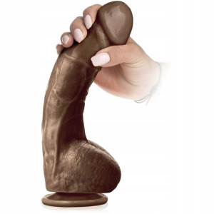 Duży 25 Cm Realistyczny Penis Dildo Z Przyssawką