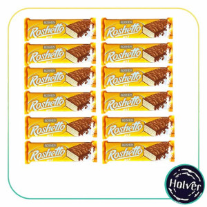 12x Roshen Wafelek Roshetto Milk 34g