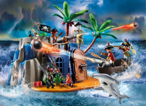 Playmobil 70556 Wyspa Piratów Z Kryjówką