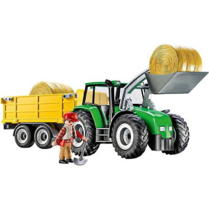 Playmobil 9317 Traktor Z Przyczepą