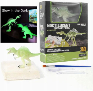 Skamielina fluo dinozaur 40831 Norimpex