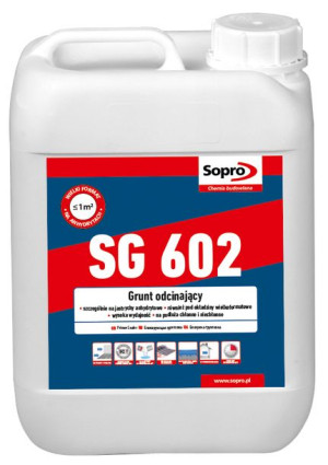 Sopro Sg 602 Grunt Odcinający Do Podłoży Gipsowych 5l