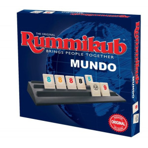 Tm Lmd3600 Rummikub Mundo Blue 80460
