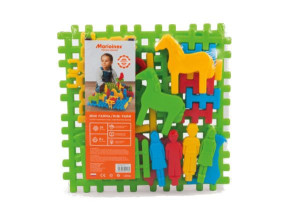 Klocki Konstrukcyjne Wafle Mini Farma 01182 Marioinex