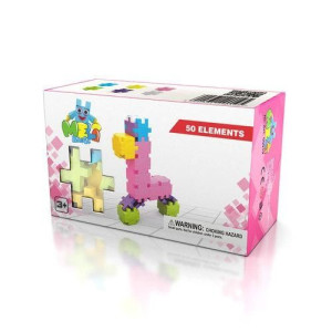 Mali 50019 klocki basic pink 50 el 90195