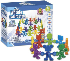 Klocki Wesołe Zwierzat E-edu 28691 Artyk