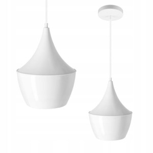 Lampa Wisząca Gd-c009/b Biała
