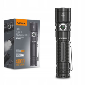 Latarka LED A406 VIDEX 4000lm PREMIUM