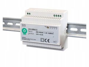 Zasilacz Led Na Szynę Din Pos 8,3a 100w 12v