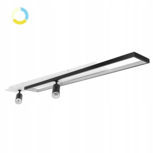 Lampa sufitowa PLAFON MODERN LED 184W + SPOT 3CCT