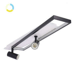 Lampa sufitowa PLAFON MODERN LED 136W + SPOT 3CCT