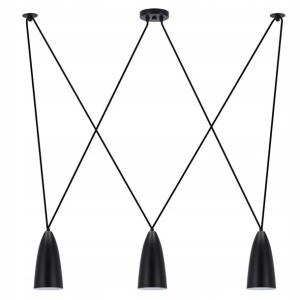 Lampa sufitowa wisząca Żyrandol POTRÓJNA 3xE27