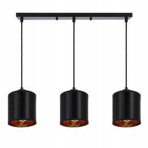 Lampa sufitowa wisząca Żyrandol POTRÓJNA 3xE27