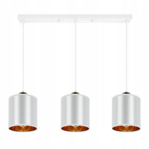 Lampa sufitowa wisząca Żyrandol POTRÓJNA 3xE27