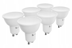 ŻARÓWKA LED GU10 3W Zimna Biała - 6500K