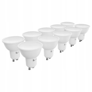 ŻARÓWKA LED GU10 3W Zimna Biała - 6500K