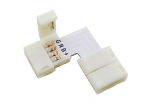 Złączka Kątowa Do Łączenia Taśmy Led Rgb 4pin