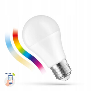 Żarówka WiFi 13W E27 230V ściemnialna RGB + W TUYA