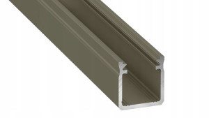 Profil aluminiowy do taśmy LED Y 1M INOX