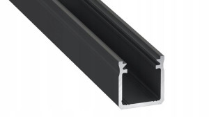 Profil aluminiowy do taśmy LED Y 1M CZARNY