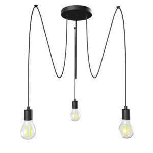 Lampa sufitowa wisząca Loft Żyrandol RETRO PAJĄK