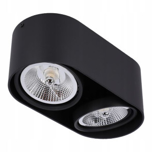 Oprawa Natynkowa 2x Ar111 Tuba Led Ruchoma + Gu10