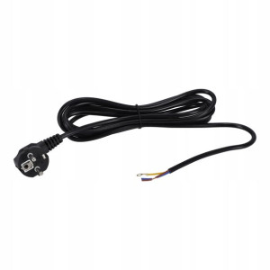 Przewód zasilający kabel NAŚWIETLACZ 3M 3x0.75mm