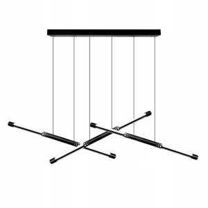 Lampa sufitowa LED PLAFON MODERN żyrandol 38W