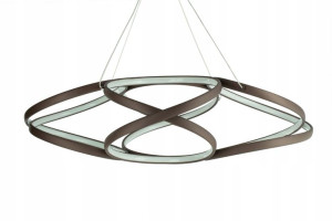 Lampa wisząca wstęga żyrandol LED MODERN 107W 73CM
