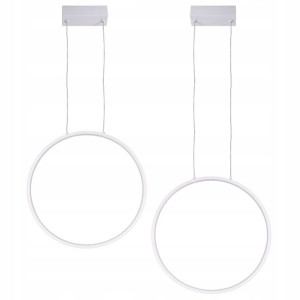2x Lampa sufitowa LED PLAFON MODERN żyrandol 50W