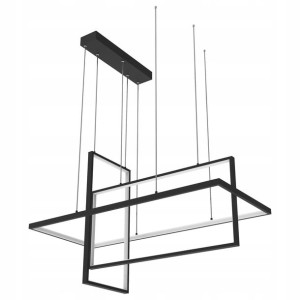Lampa sufitowa wisząca LED QUADRO żyrandol MODERN